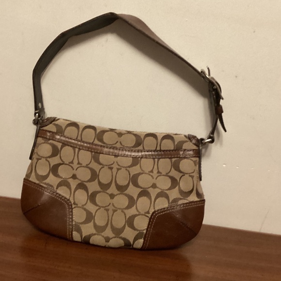 COACH SHOULDER BAG VINTAGE SZ S - Picture 4 of 12